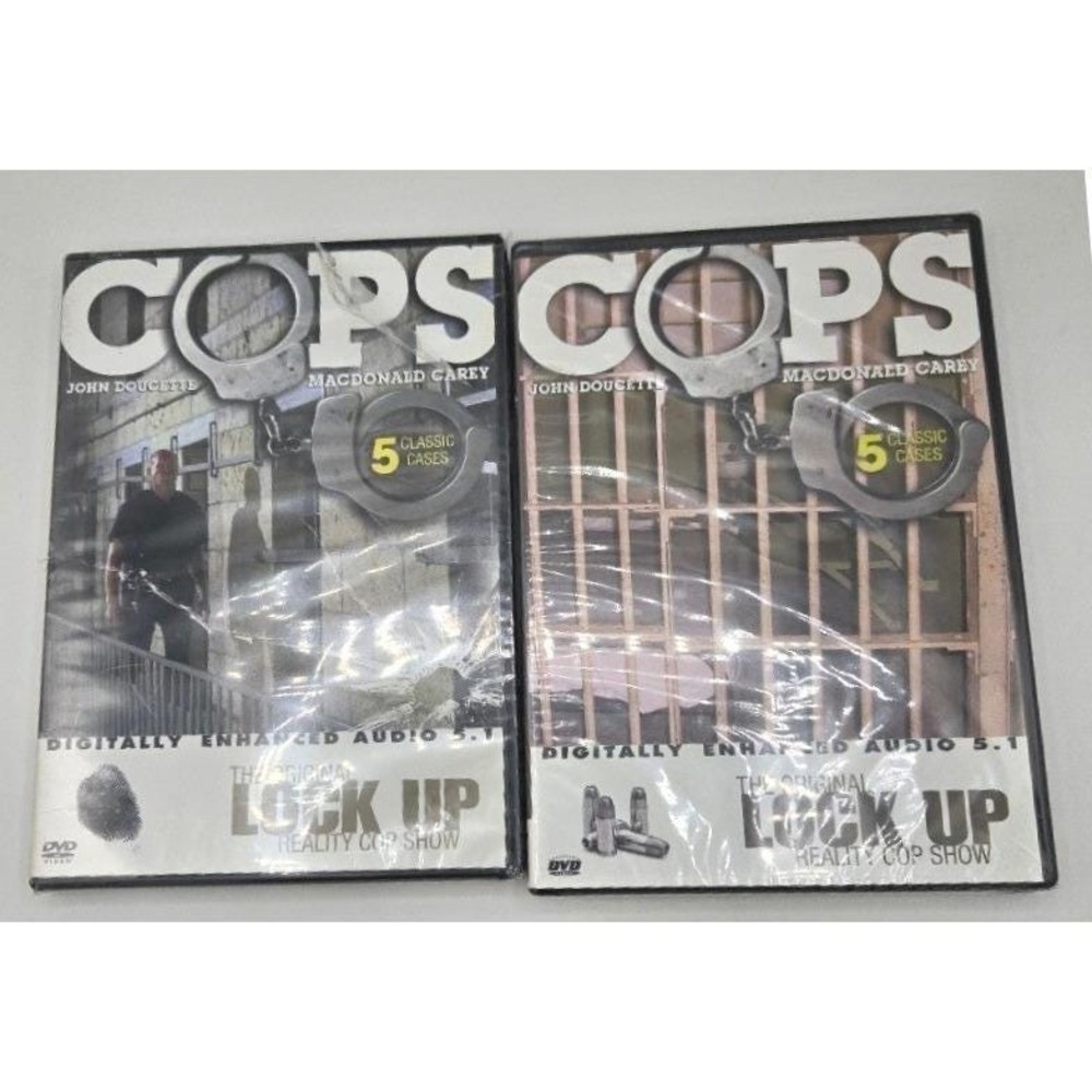 Cops: Lock Up - The Original Reality Cop Show (5 Classic Cases) DVD Set
